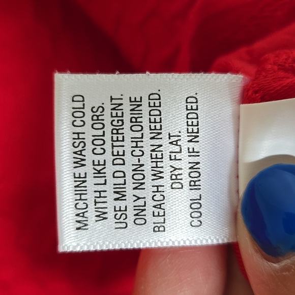 Dana Buchman | Red Cap Sleeve Top Size Small - Picture 8 of 8